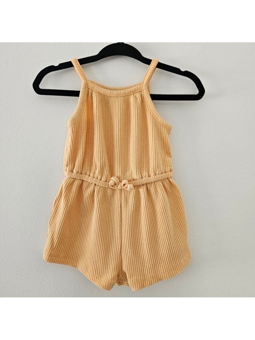 5/$25 Old Navy Baby Ribbed Romper Mustard Yellow Size 0-3M
